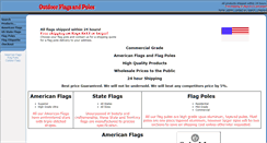 Desktop Screenshot of outdoorflagsandpoles.com